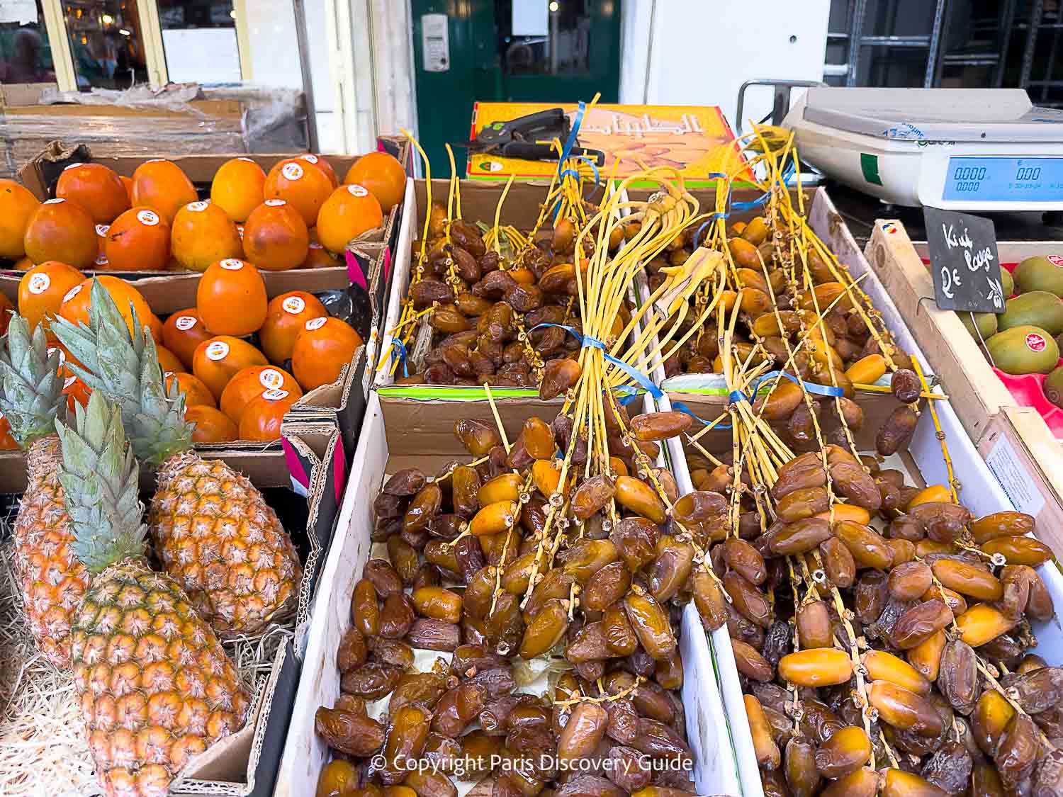 Pastries in a Montmartre bakery