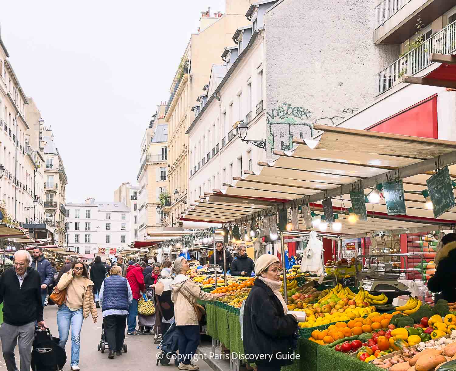 Pastries in a Montmartre bakery