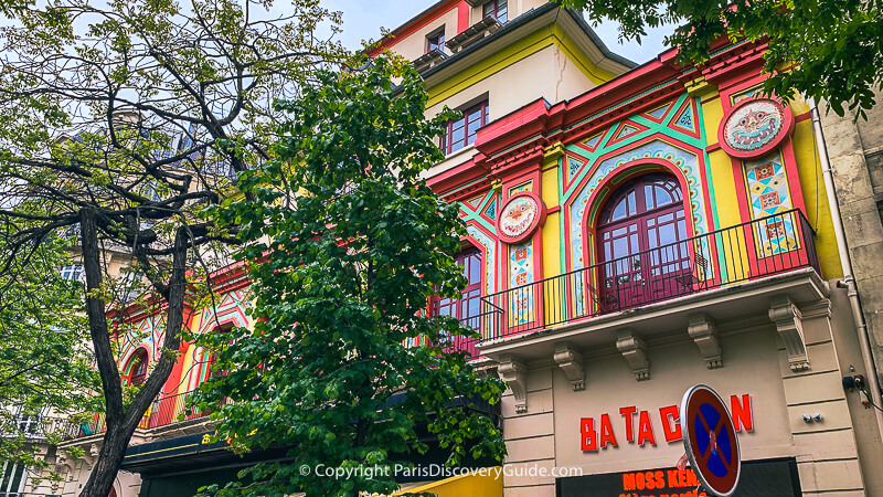 Bataclan concert hall in Paris's lively Oberkampf neighborhood Bataclan concert hall in Paris's lively Oberkampf neighborhood